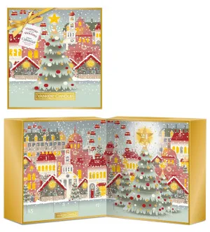 Kalendarz adwentowy Yankee Candle Passport to the Holidays książka dla mężczyzn