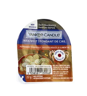 Yankee Candle Peppermint Pinwheels wosk zapachowy 22 g