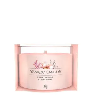 Yankee Candle Pink Sands świeczka w szkle 37 g