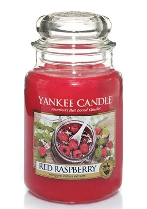 Yankee Candle Red Raspberry świeca zapachowa 623 g