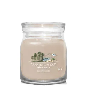 Yankee Candle Seaside Woods Signature świeca średnia 368 g