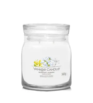 Yankee Candle Signature Midnight Jasmine świeca zapachowa średnia 368 g