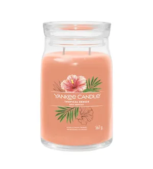 Yankee Candle Tropical Breeze Signature świeca duża 567 g