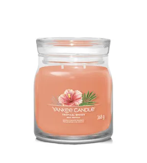 Yankee Candle Tropical Breeze Signature świeca średnia 368 g