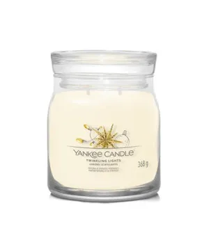 Yankee Candle Twinkling Lights signature świeca średnia 368 g