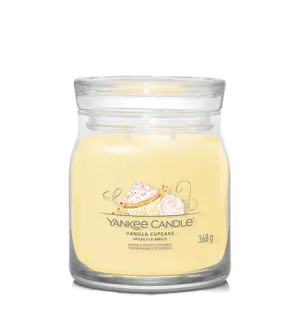Yankee Candle Vanilla Cupcake Signature świeca średnia 368 g