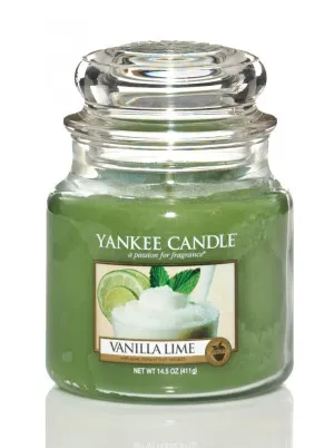 Yankee Candle Vanilla Lime świeca zapachowa 411 g