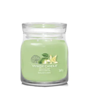 Yankee Candle Vanilla Lime signature świeca średnia 368 g