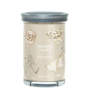 Yankee Candle Warm Cashmere signature tumbler duży 567 g