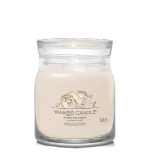 Yankee Candle Warm Cashmere świeca signature średnia 368 g