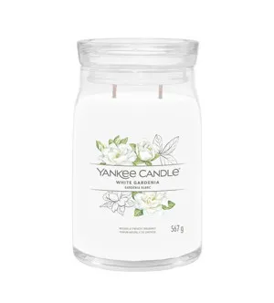 Yankee Candle White Gardenia Signature świeca duża 567 g