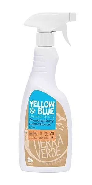 Tierra Verde Odtłuszczacz pomarańczowy (spray 750 ml) - praktyczny uniwersalny środek czyszczący