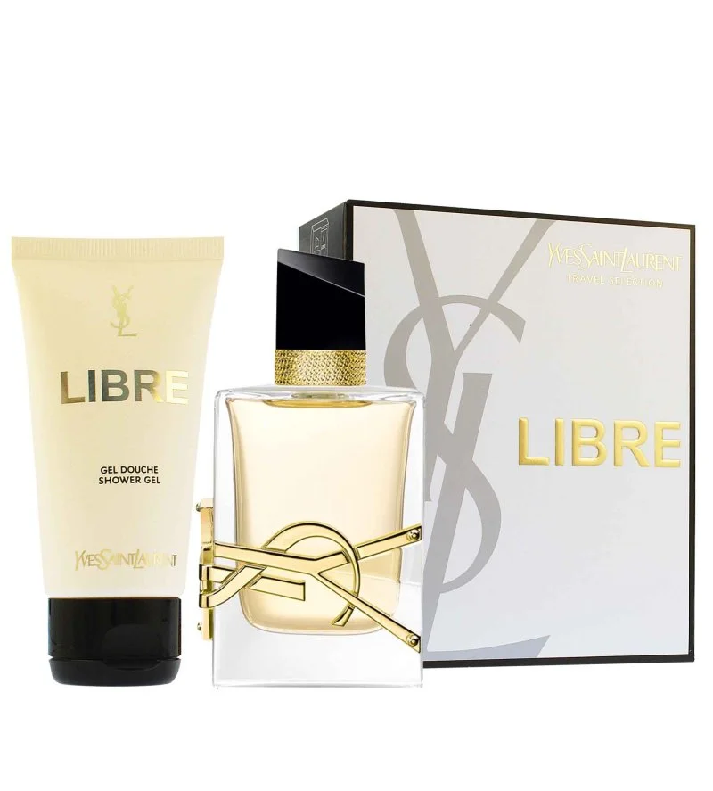 Libre zestaw prezentowy dla kobiet woda perfumowana 50 ml + żel pod prysznic