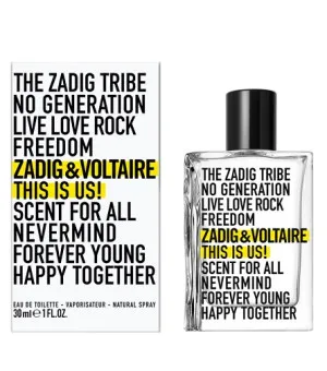 Zadig & Voltaire This Is Us! woda toaletowa unisex 30 ml