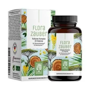 Naturtreu Miracle of Nature - Kultury bakterii dla zdrowych jelit, 60 kapsułek