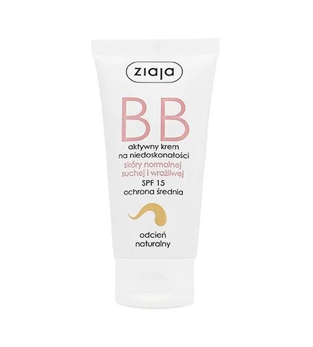 Krem BB do cery normalnej, suchej i wrażliwej SPF 15 Natural 50 ml