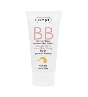 Ziaja Krem BB do cery normalnej, suchej i wrażliwej SPF 15 Natural