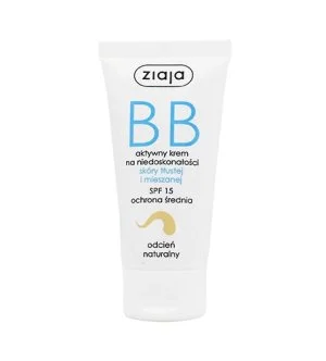 Ziaja Krem BB do cery tłustej i mieszanej SPF 15 Natural