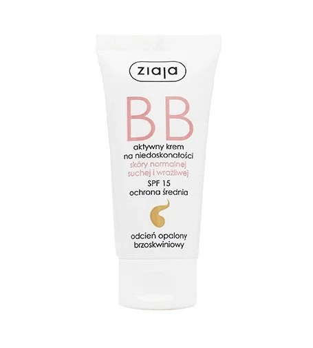 BB krem do cery normalnej, suchej i wrażliwej BB krem do cery normalnej i suchej SPF 15 Dark 50 ml