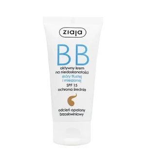 Ziaja Krem BB do cery tłustej i mieszanej SPF 15 Dark