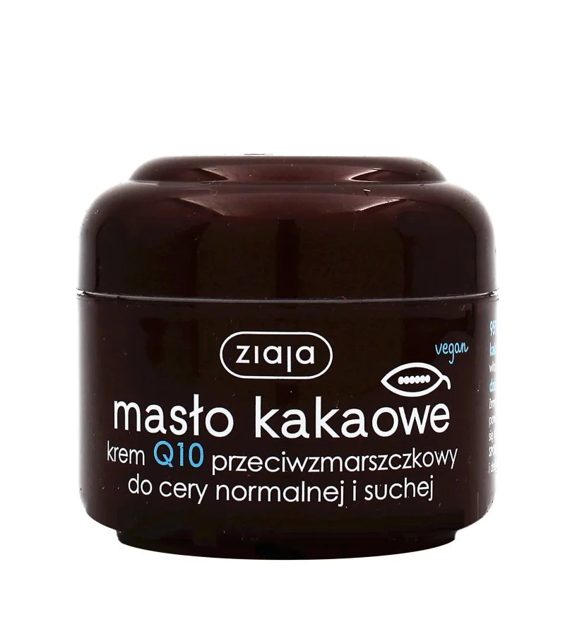 Cocoa Butter krem przeciwzmarszczkowy z Q10 do skóry normalnej i suchej 50 ml