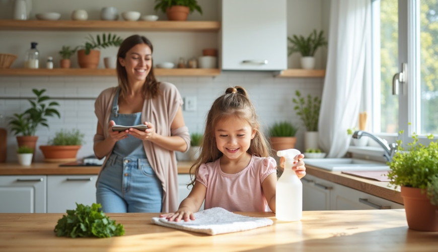Czysty dom może powstać również bez zbędnej chemii, wystarczy kilka prostych nawyków