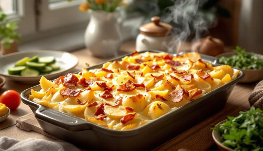 Francuskie ziemniaki będą delikatne i nie suche, gdy wybierzesz odpowiedni typ ziemniaków i sos.