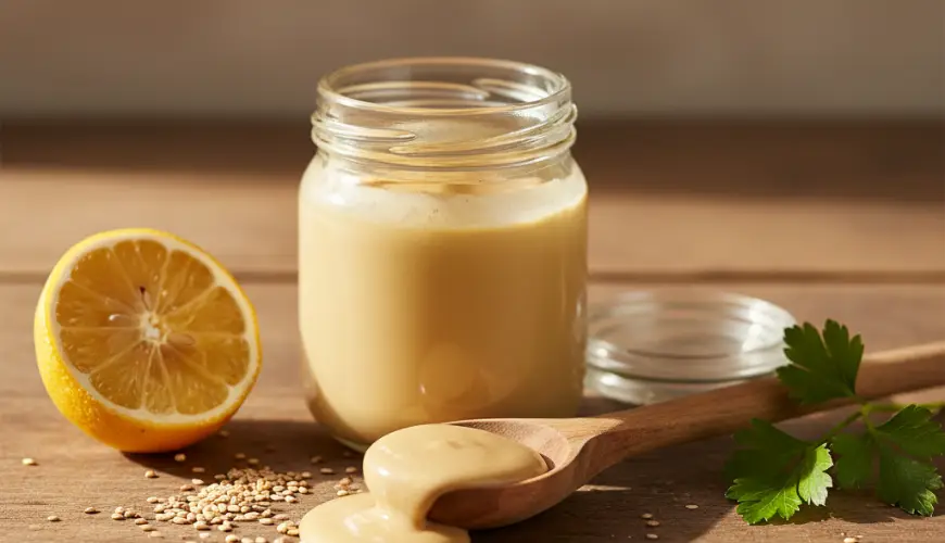 # Co je tahini a jak ho využít v kuchyni

Tahini je pasta vyrobená ze sezamových semínek, která má h