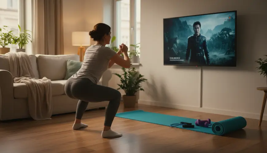 Ćwiczenia przy telewizorze pomogą ci być fit bez siłowni
