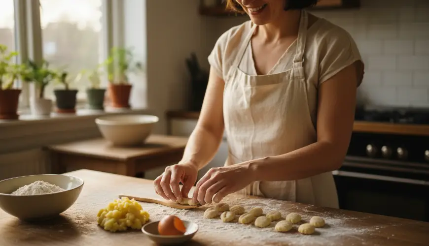 Domowe gnocchi z pozostałych ziemniaków są lepsze niż ze sklepu