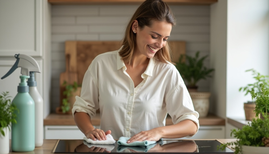 Jak naturalnie usunąć tłuszcz w kuchni, aby okap i kafelki znów lśniły czystością
