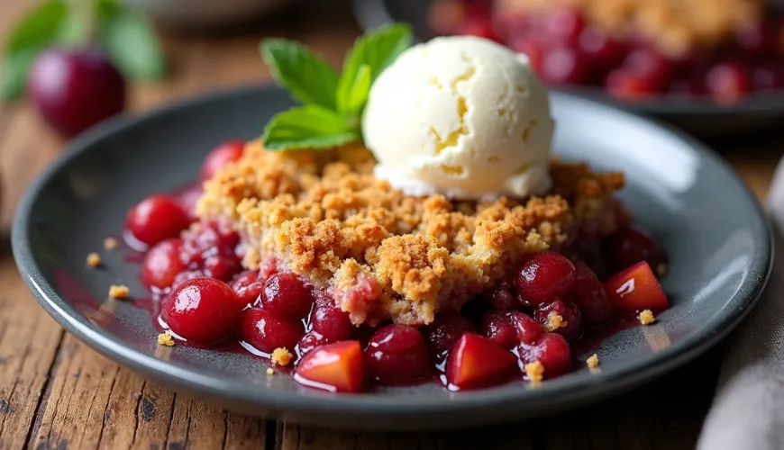 Jak przygotować crumble i cieszyć się soczystym deserem w każdej chwili