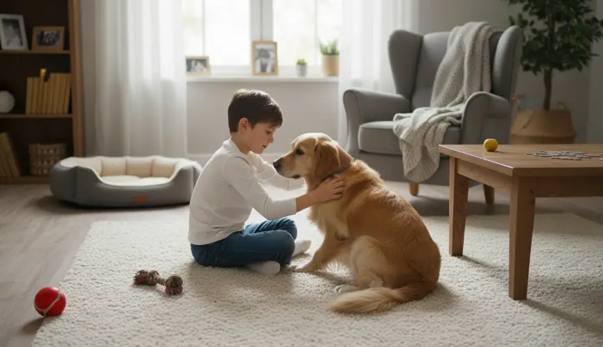 # Jak wychować dziecko z domowym pupilem

Mít doma mazlíčka je pro dítě obrovská zkušenost. Naučí ho