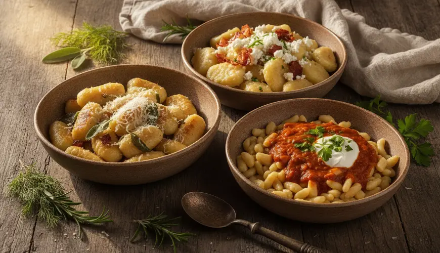 Nokedli, halušky, gnocchi i ich pokrewieństwo