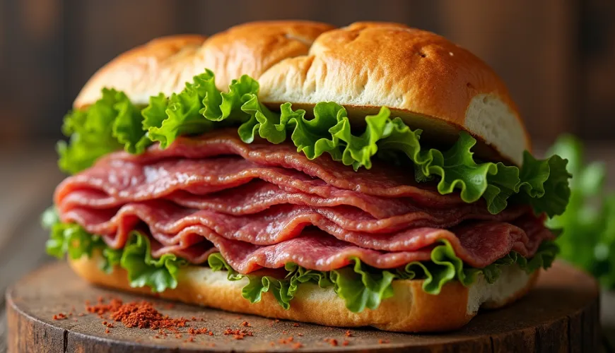 Kanapka pastrami jako ikona, która podbija czeskie stoły