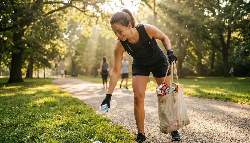 Plogging, czyli jak biegać i sprzątać przyrodę