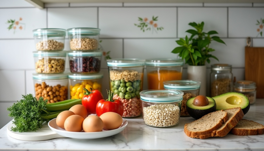 Przygotuj szybkie i zdrowe posiłki bez wysiłku dzięki mądrej zapasie w lodówce i w spiżarni