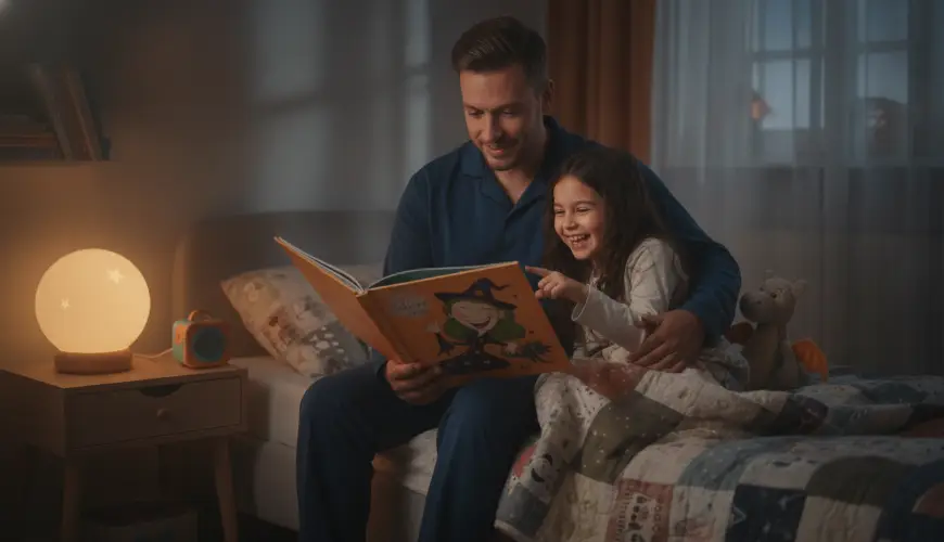 # Dlaczego bajki na dobranoc są lepsze niż audiobooki