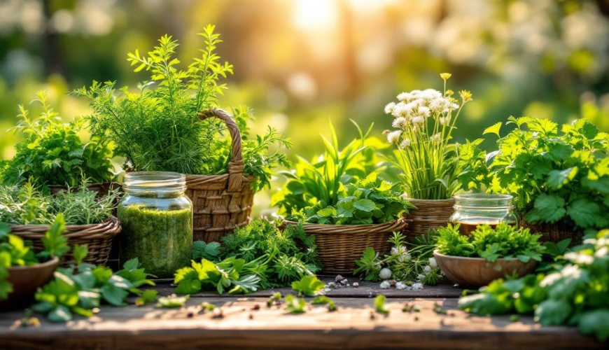 Pierwsze wiosenne zioła nauczą cię, jak gotować sezonowo i jednocześnie nie marnować