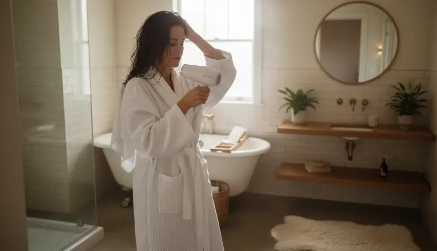 Prawidłowe suszenie włosów pomoże ci uzyskać zdrowy połysk i pozbyć się nieprzyjemnego puszenia się