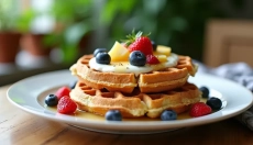 Cottage wafle jako pyszne śniadanie na zdrowy początek dnia