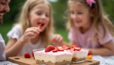 Jahodowe tiramisu to lekka wersja, którą musisz wypróbować.