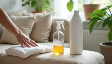 Jak skutecznie wyczyścić kanapę i uniknąć drogich środków czyszczących