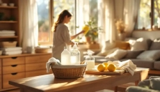 Wiosenne porządki można przeprowadzić bez wielkiego szaleństwa, dzieląc pracę na małe strefy.