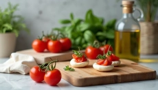Prostota caprese przekąsek zachwyci Cię na każdej imprezie.