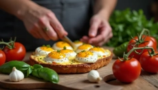 Kiedy zapiekany chleb w piekarniku kusi, nie ma co rozwiązywać