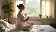 Układ limfatyczny budzi się rano wolniej, dlatego pomoże kilka delikatnych ćwiczeń i oddech.