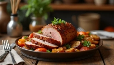 Porchetta, pachnąca pieczeń, która rozświetli każdy stół
