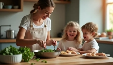 Makaron ze szpinakiem i kurczakiem łatwo przygotujesz w kilka minut