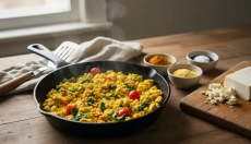 Tofu scramble jako zamiennik jajek, który zaskoczy